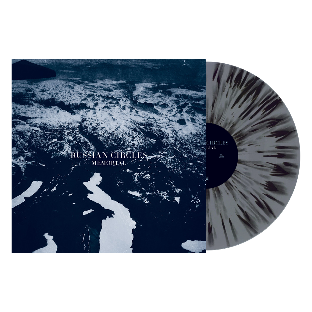 RUSSIAN CIRCLES 'MEMORIAL' LP (Silver with Black Splatter Vinyl)