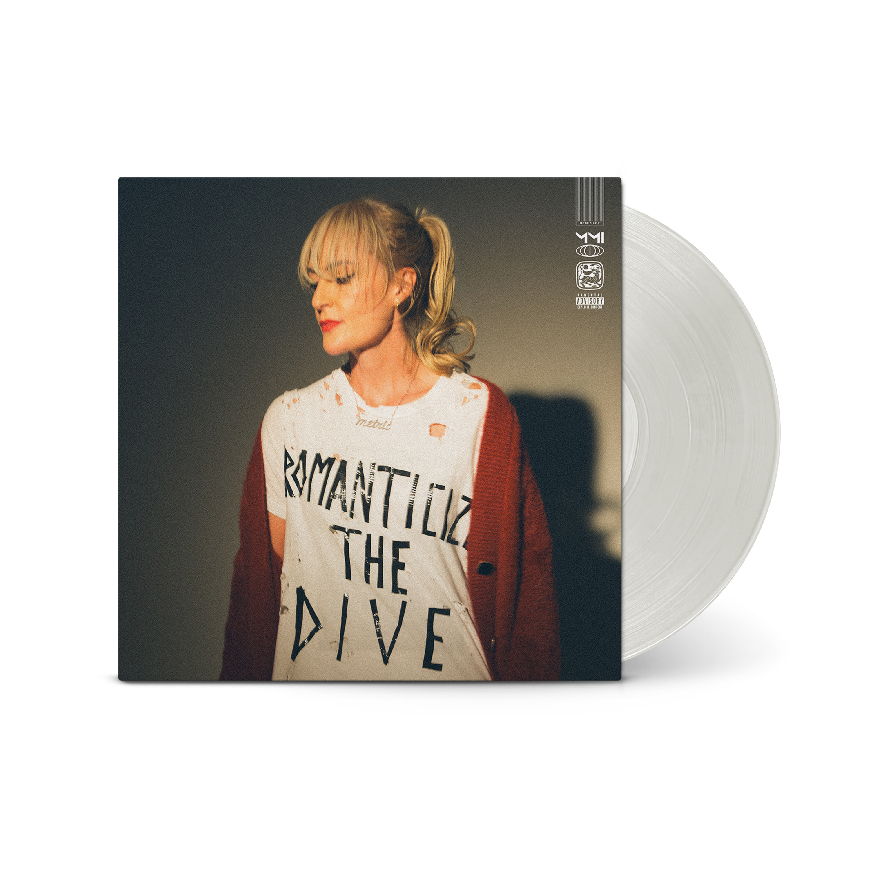 METRIC 'ROMANTICIZE THE DIVE' LP (Opaque White Vinyl)