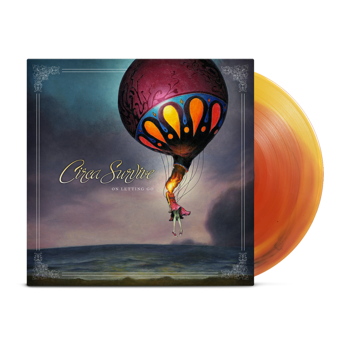 CIRCA SURVIVE ‘ON LETTING GO’ LP (Exclusive – Limited to 500, Orange, Red, & Black Starburst Vinyl)