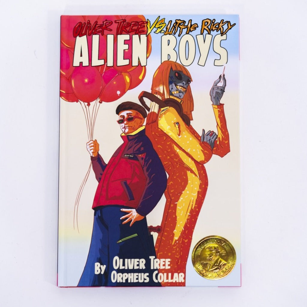 OLIVER TREE VS LITTLE RICKY: ALIEN BOYS - DELUXE BOOK