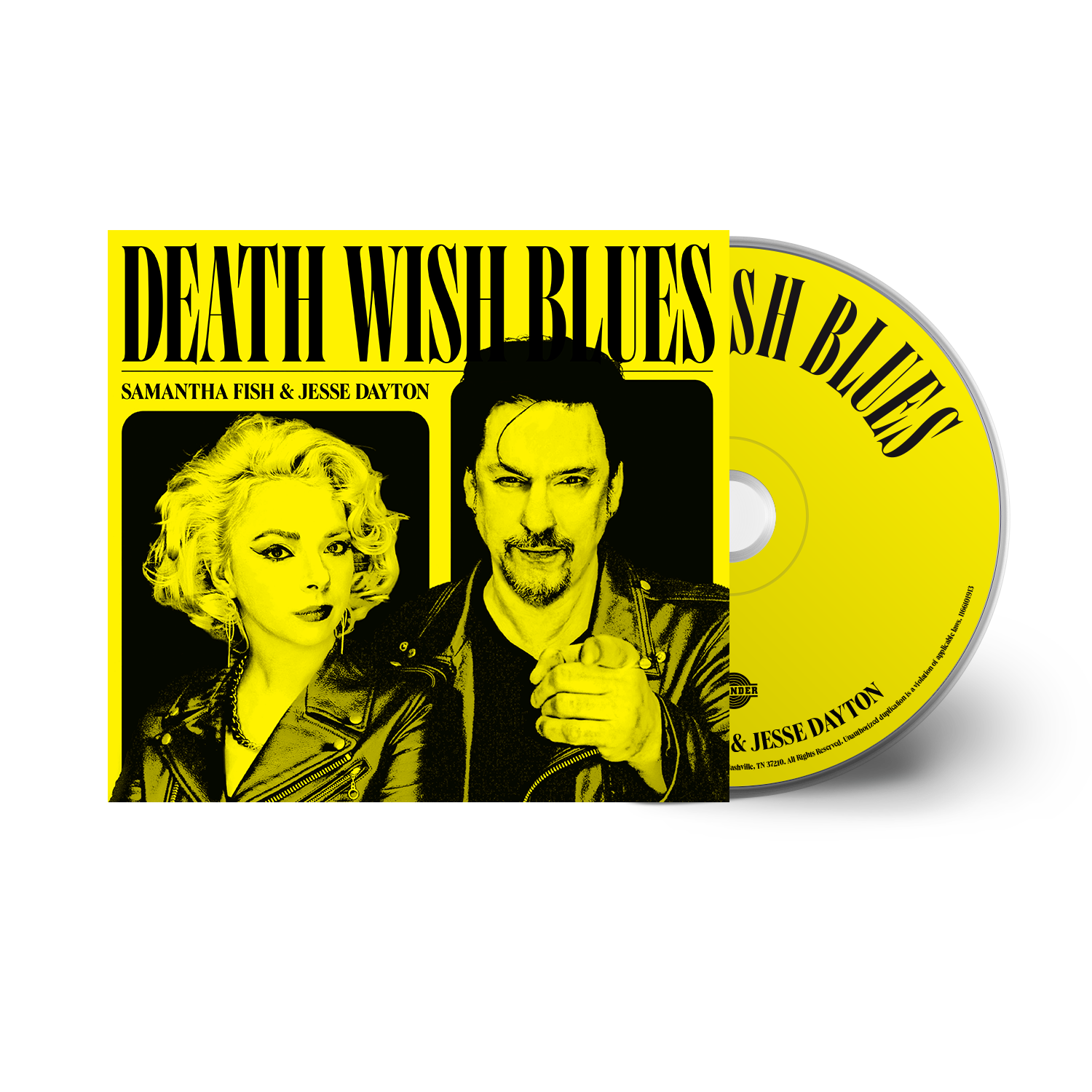 SAMANTHA FISH & JESSE DAYTON 'DEATH WISH BLUES' CD