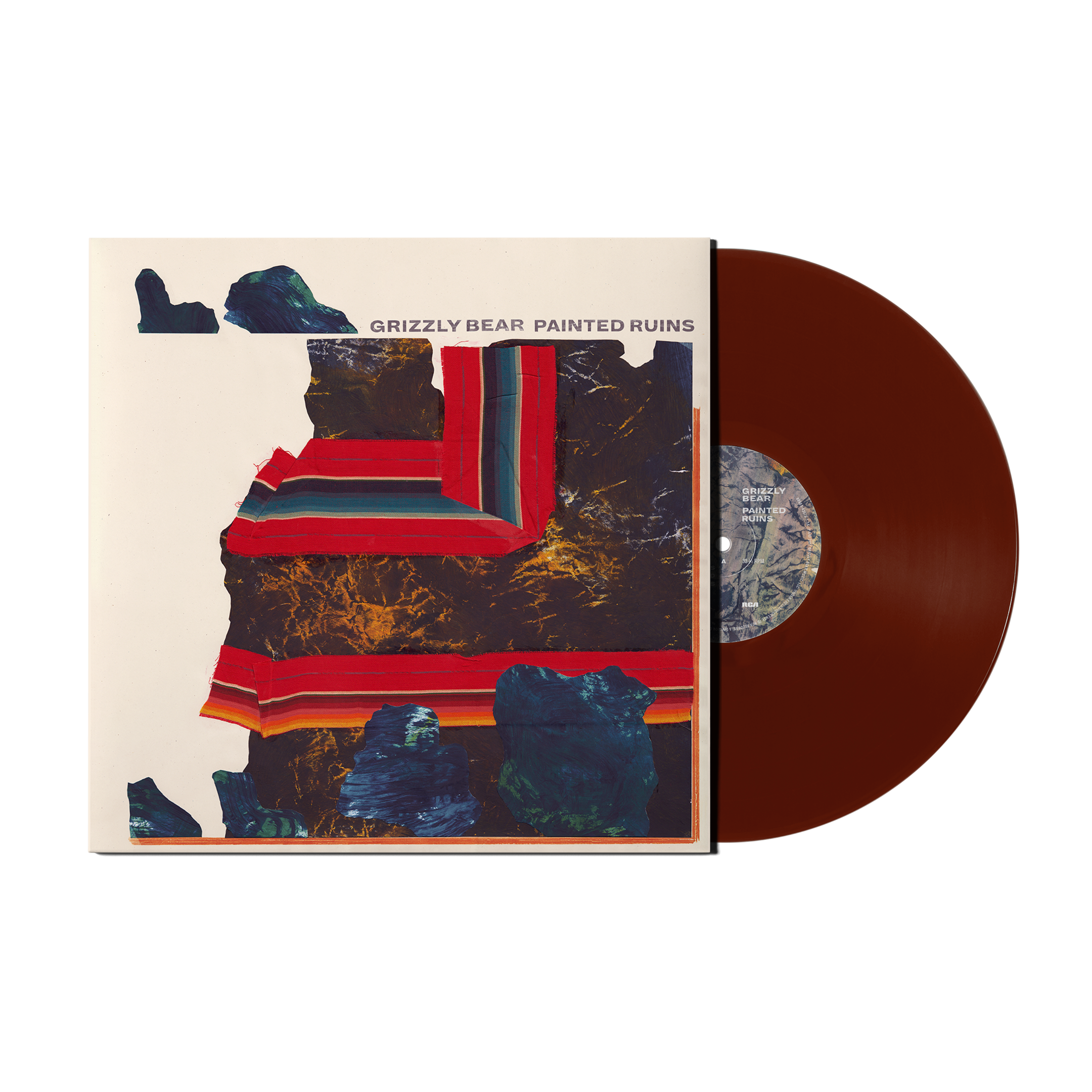 GRIZZLY BEAR 'PAINTED RUINS' 2LP (Oxblood Vinyl)