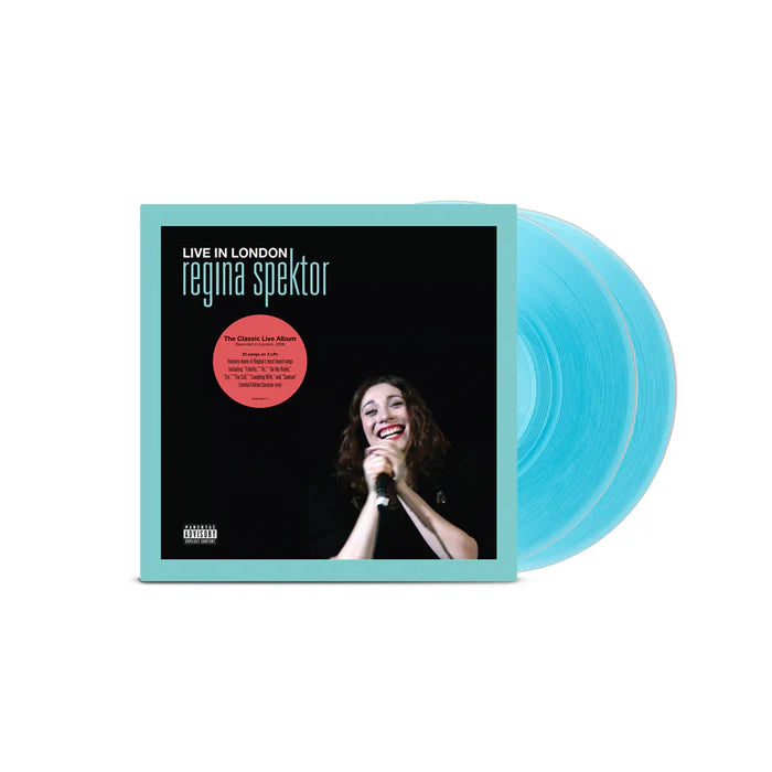Regina Spektor Live In London 2LP Curacao Blue