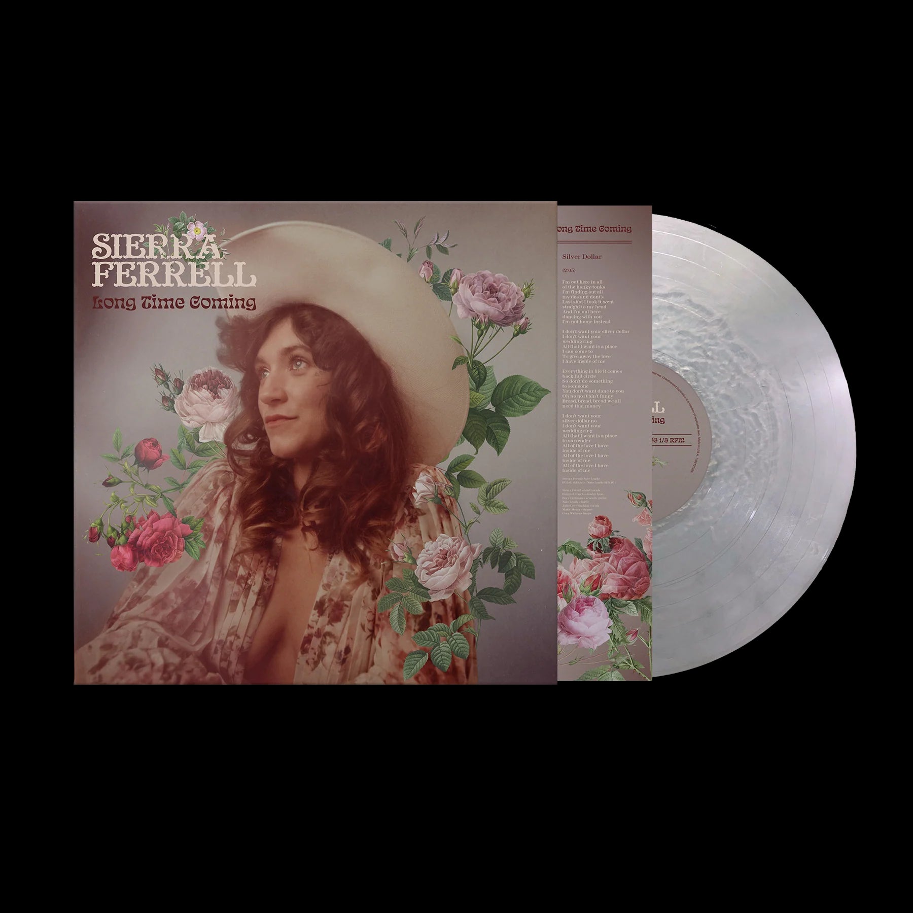 Sierra Ferrell Long Time Coming LP Silver Dollar Vinyl
