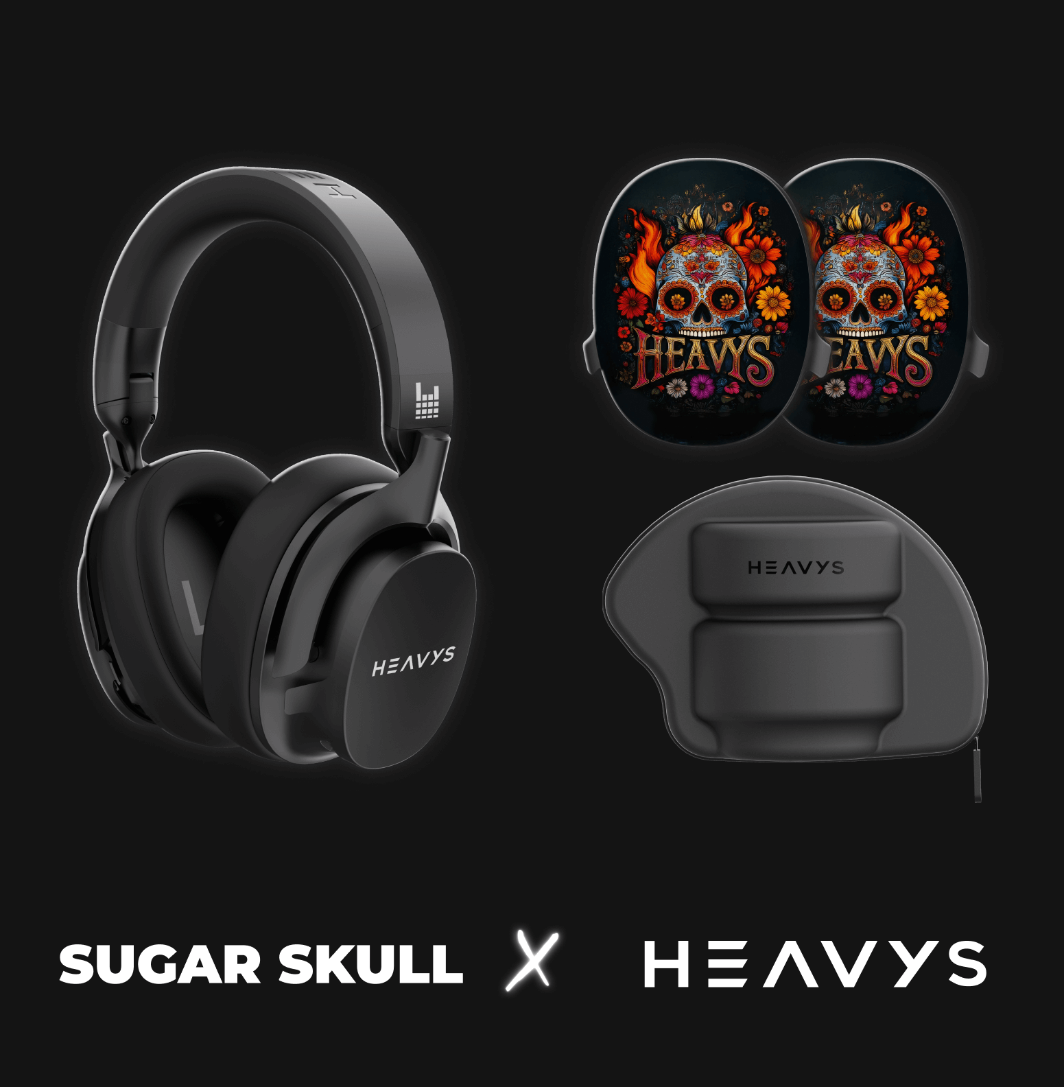 SUGAR SKULL SHELLS (CUSTOM HEAVYS SERIES)