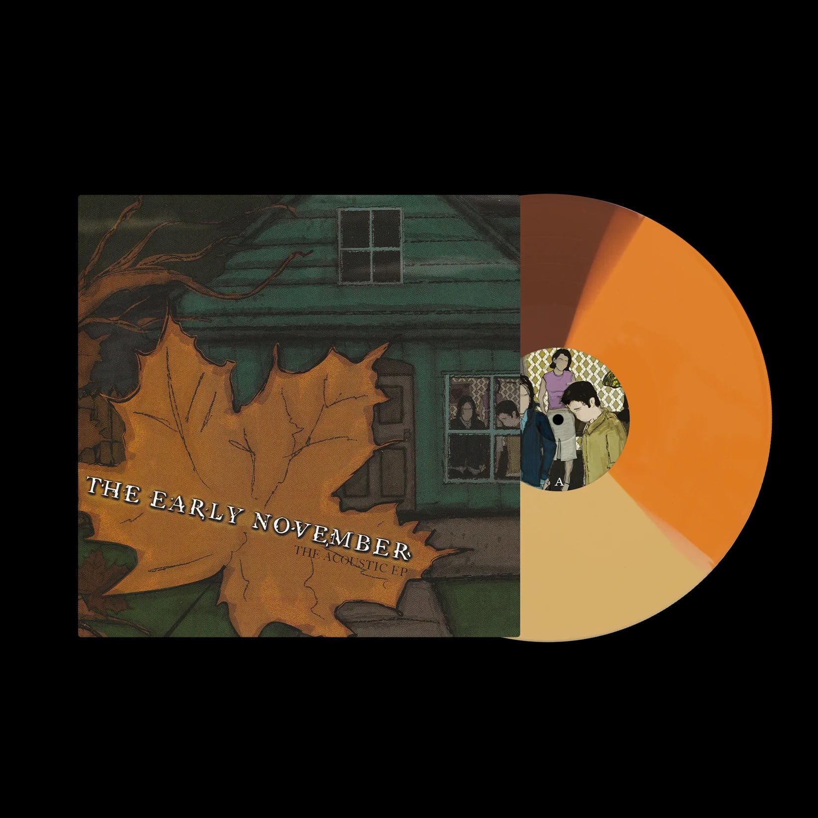 The Early November Acoustic EP LP Brown Tangerine Bone Tricolor