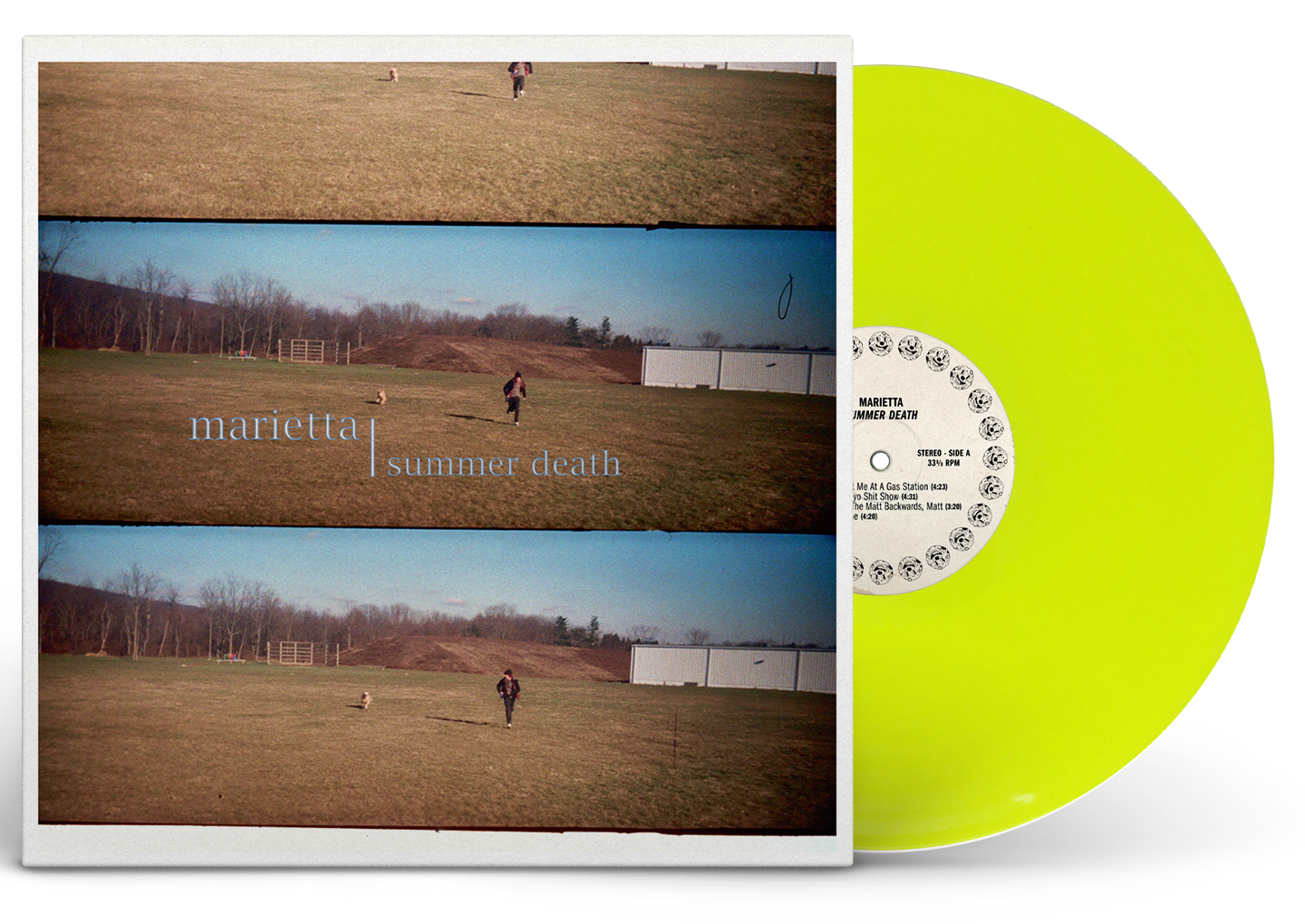 MARIETTA 'SUMMER DEATH' LP (Exclusive – Limited to 300, Neon Sun Vinyl MARIETTA 'SUMMER DEATH' LP (Exclusive – Limited to 300, Neon Sun Vinyl