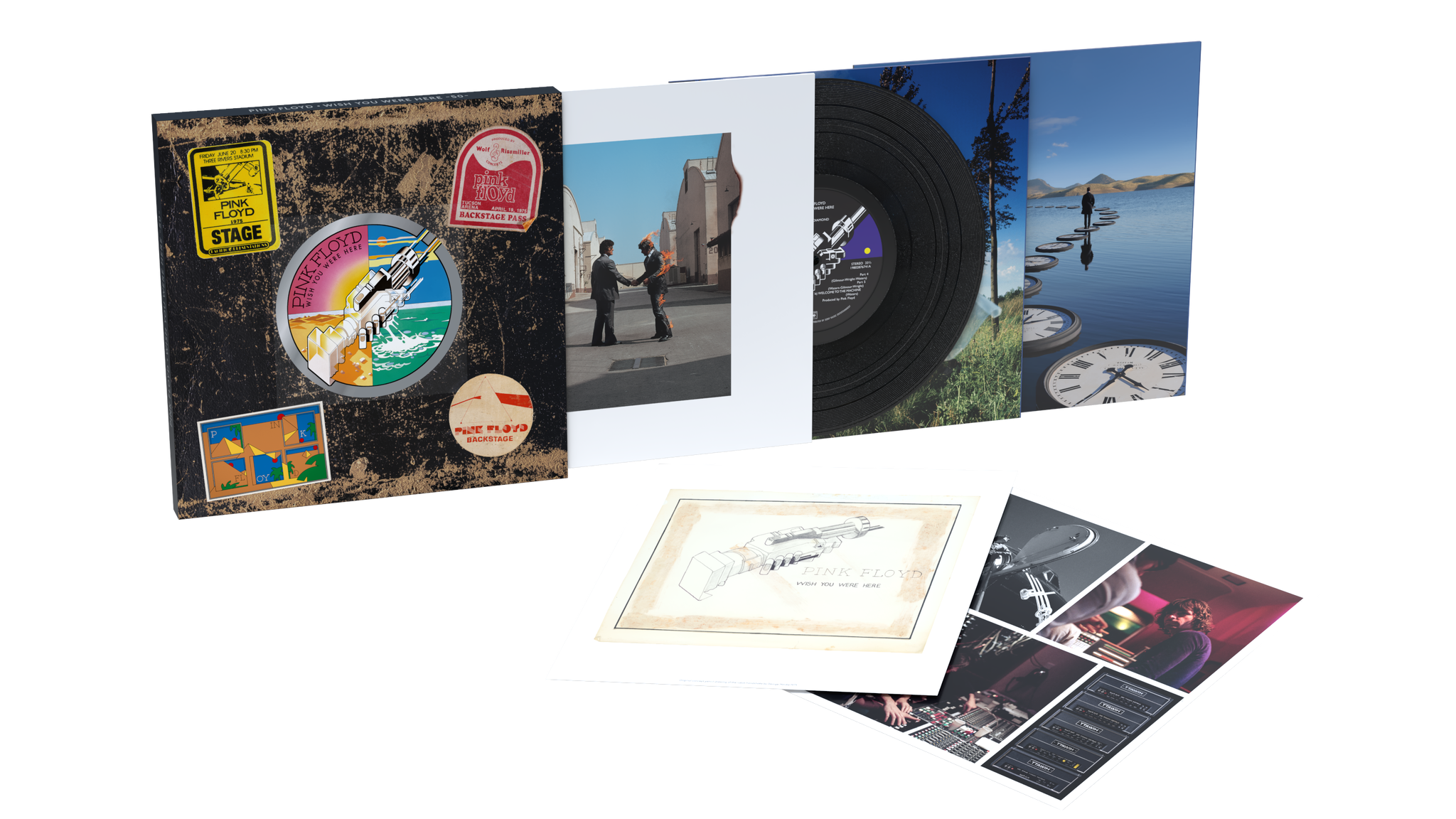 PINK FLOYD 'WISH YOU WERE HERE' 3LP (50th Anniversary Edition)