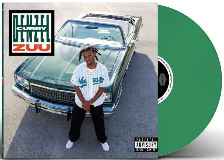 ゅる•*¨*•.¸♬︎ DENZEL CURRY 'ZUU' LP (Transparent Green Vinyl)