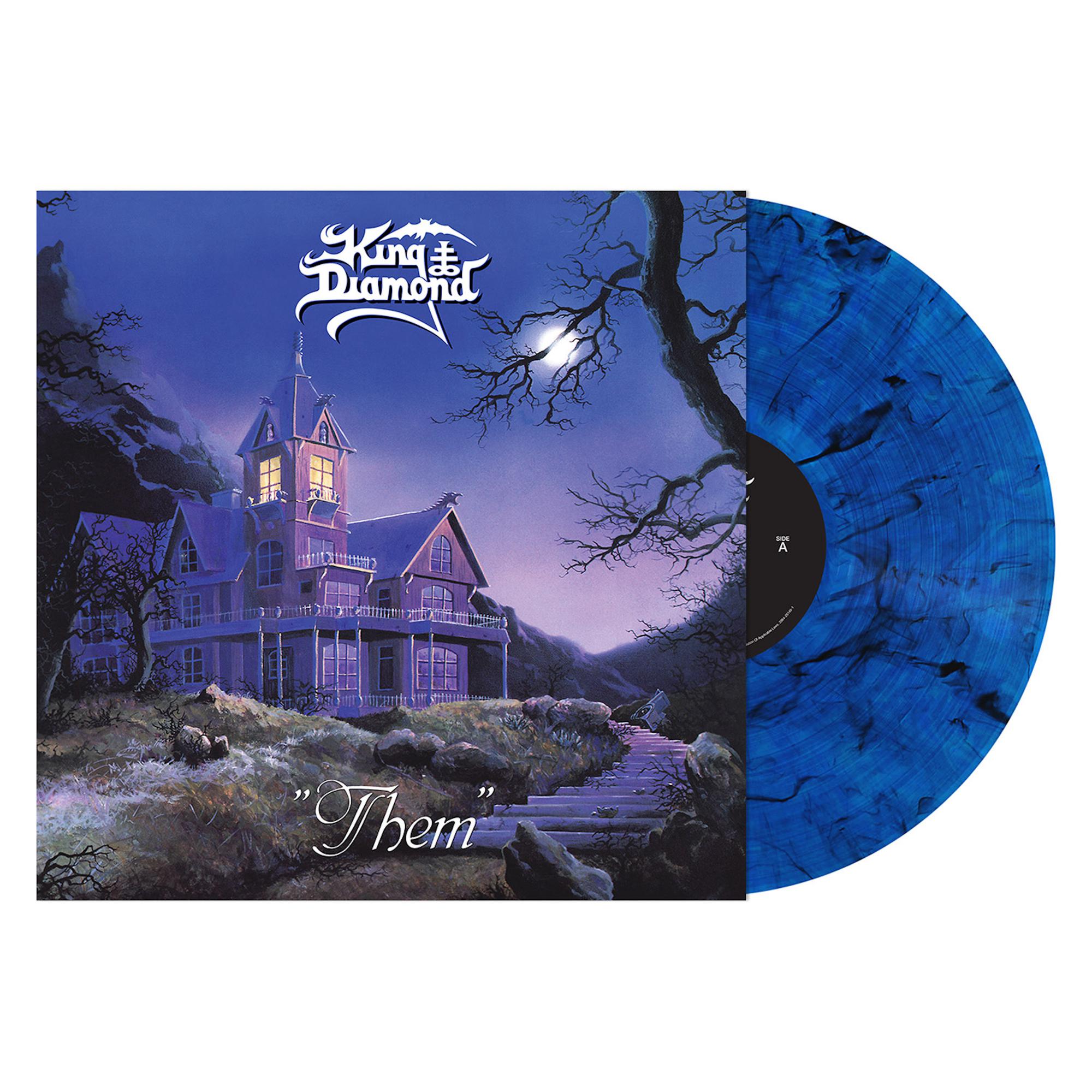 KING DIAMOND 'THEM' LP (Blue w/ Black Marbled Smoke Vinyl)