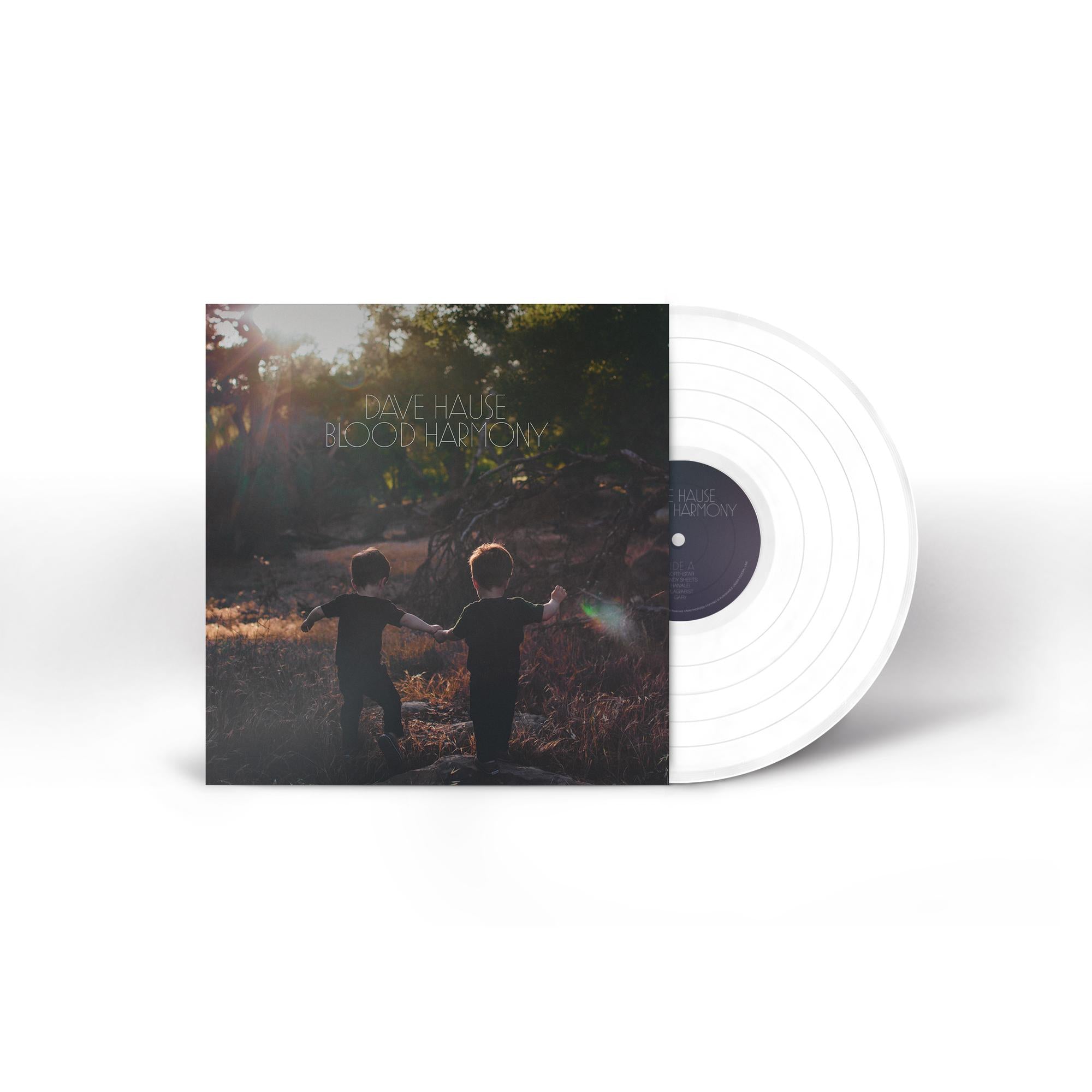 DAVE HAUSE 'BLOOD HARMONY' LP (White Vinyl)
