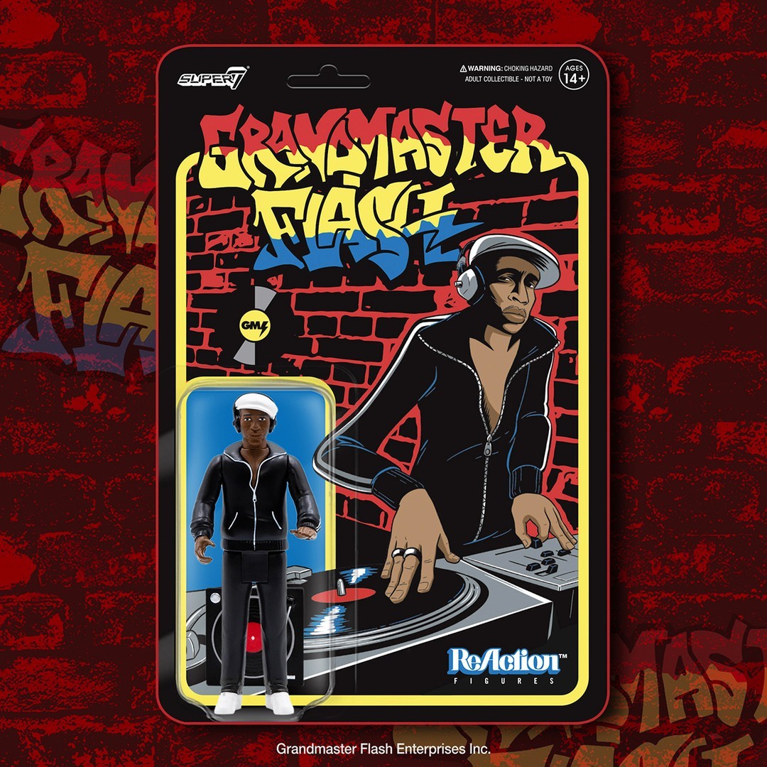 GRANDMASTER FLASH REACTION ACTION FIGURE