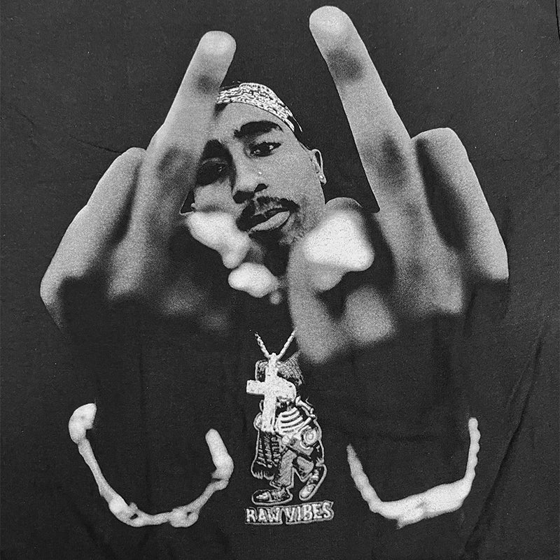 2PAC 'MIDDLE FINGERS' T-SHIRT