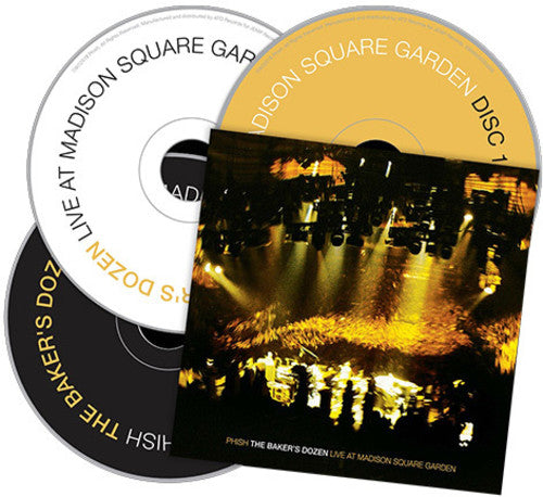 PHISH THE BAKER'S DOZEN LIVE AT MADISON SQAURE GARDEN' 3CD