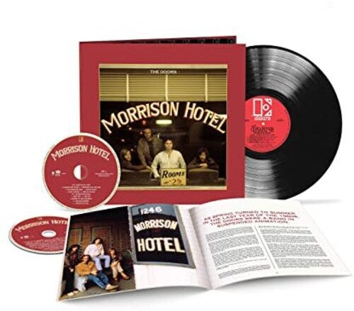 THE DOORS 'MORRISON HOTEL' LP + 2CD (50th Anniversary Deluxe)