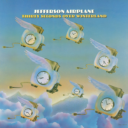 JEFFERSON AIRPLANE 'THIRTY SECONDS OVER WINTERLAND' LP (Blue Vinyl)