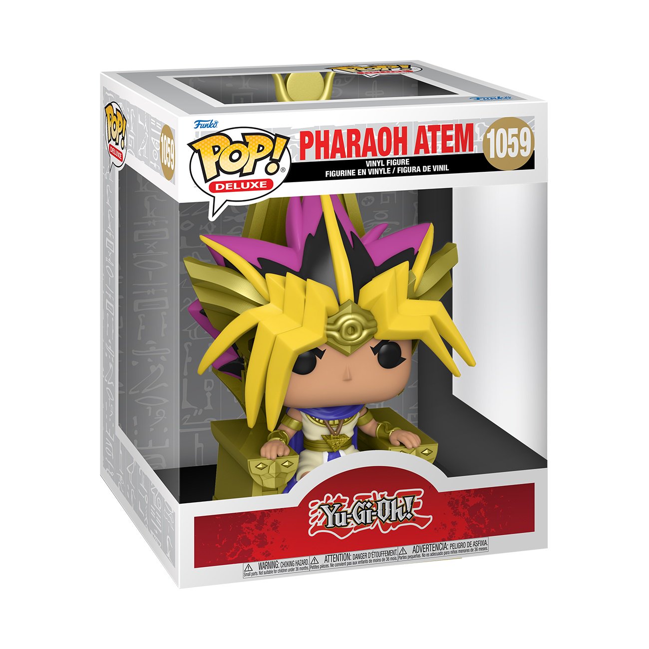 YU-GI-OH ATEM PHARAOH YUGI (MT) FUNKO POP! DELUXE FIGURE