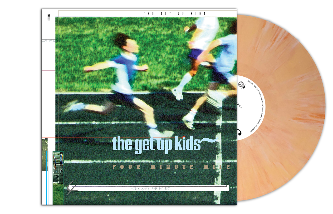 THE GET UP KIDS ‘FOUR MINUTE MILE’ (25th Anniversary 'Dreamsicle' Color Vinyl LP – Only 500 made)