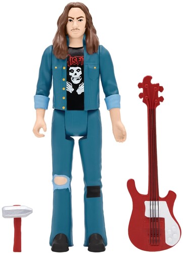 CLIFF BURTON METALLICA REACTION ACTION FIGURE -- CLIFF 'EM ALL VERSION