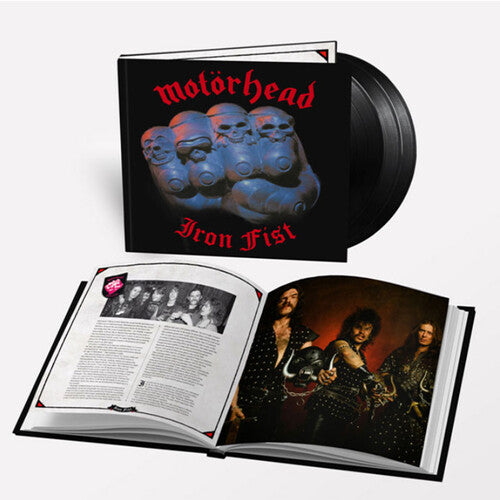MOTORHEAD 'IRON FIST' 3LP (Limited Edition, 40th Anniversary Edition)
