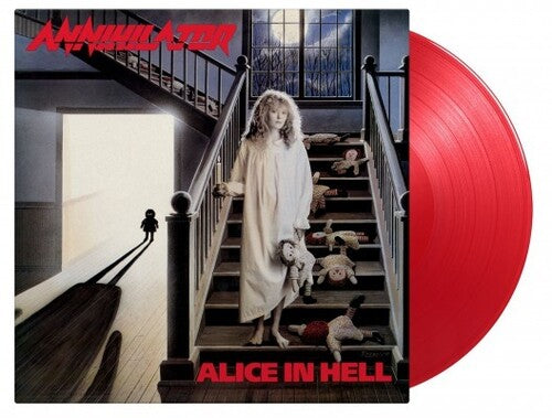 ANNIHILATOR 'ALICE IN HELL' LP (Import, Limited Edition, Translucent Red Colored Vinyl)