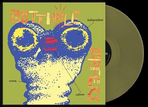 BUTTHOLE SURFERS 'INDEPENDENT WORM SALOON' LP (Swamp Green Vinyl)