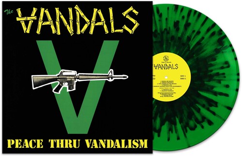 VANDALS 'PEACE THRU VANDALISM' LP (Green & Black Splatter Vinyl)