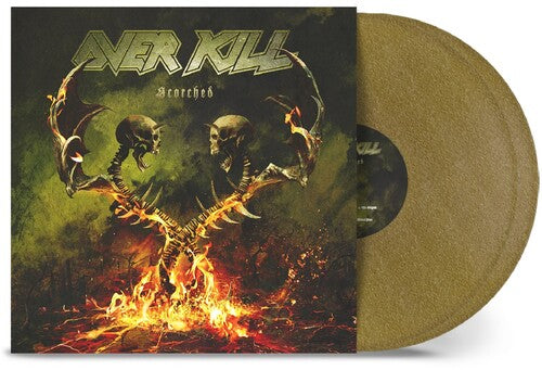 OVERKILL 'SCORCHED' 2LP (Aztec Gold Vinyl)