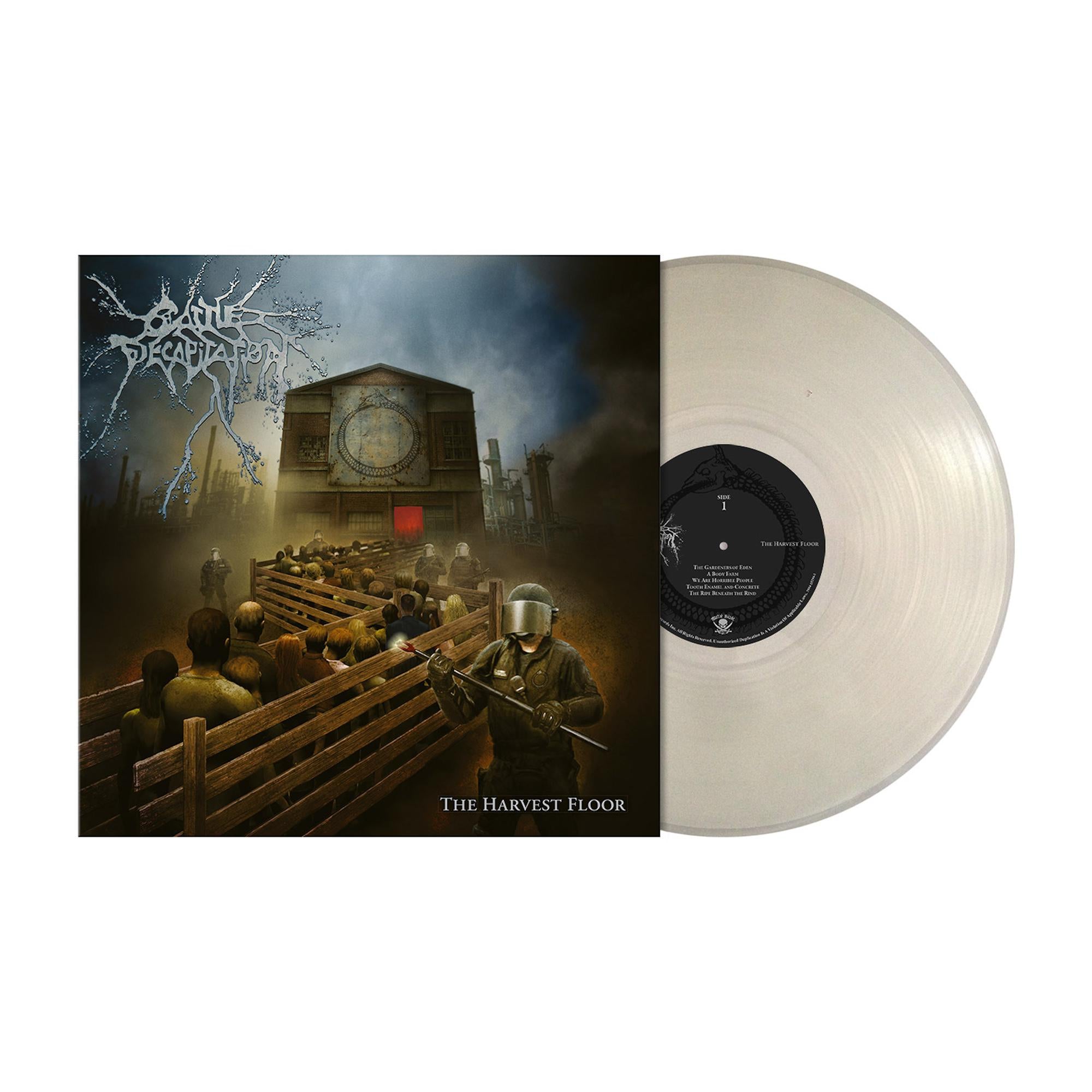 CATTLE DECAPITATION 'THE HARVEST FLOOR' LP (Clear Vinyl)