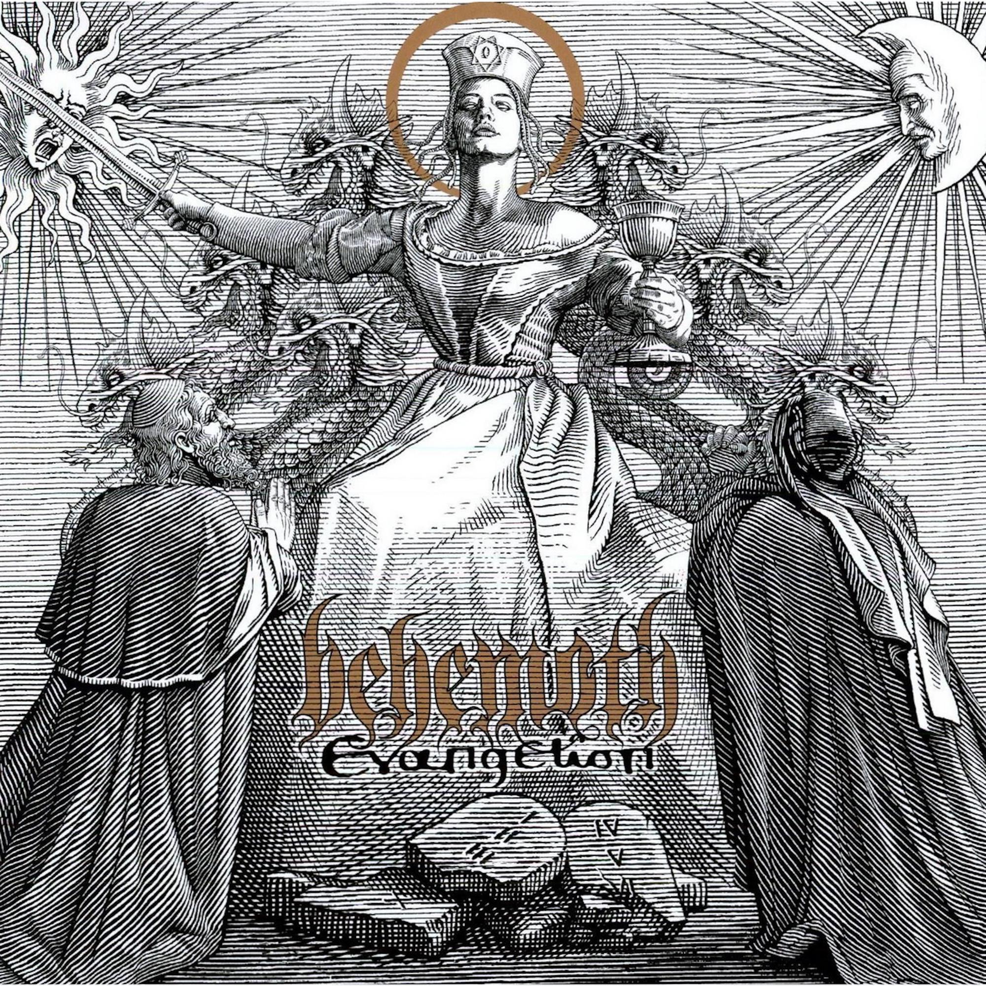 BEHEMOTH 'EVANGELION' LP (White Gold Melt Vinyl)
