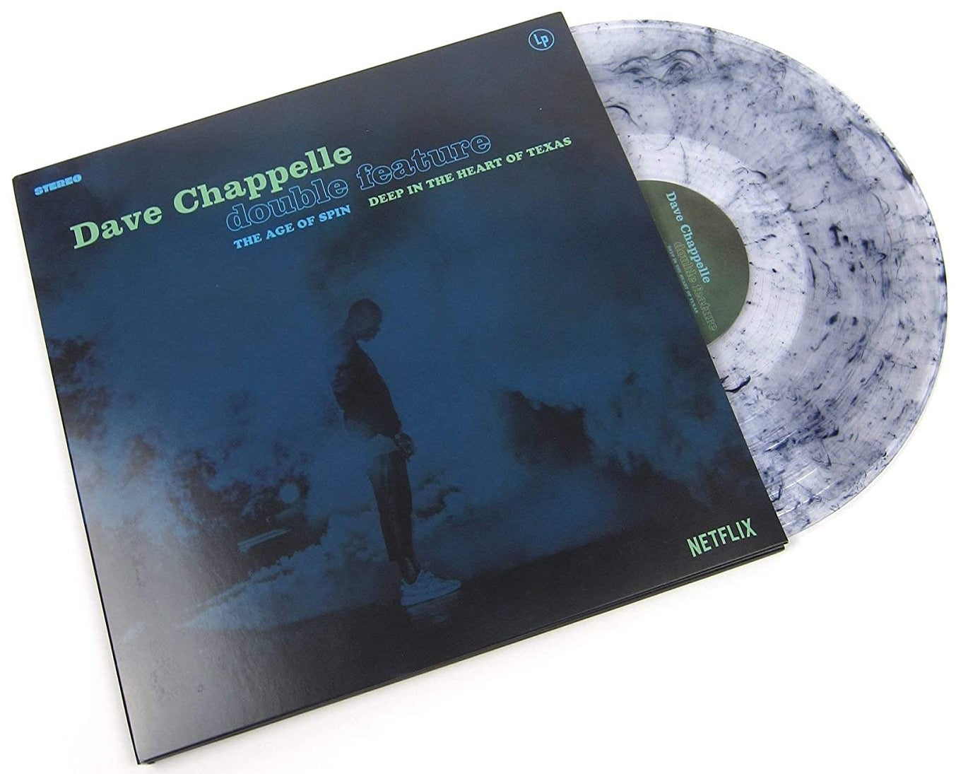DAVE CHAPPELLE 'DOUBLE FEATURE: THE AGE OF SPIN & DEEP IN THE HEART OF TEXAS' 4LP (Color Vinyl)