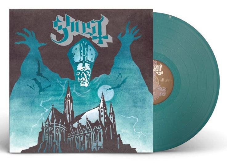 GHOST 'OPUS EPONYMOUS' LP (Turquoise Sparkle Vinyl)