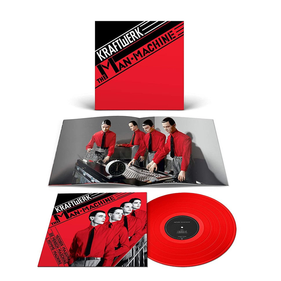 KRAFTWERK 'THE MAN-MACHINE' LP (Red Vinyl)