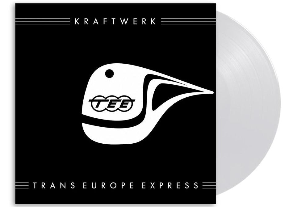 KRAFTWERK 'TRANS-EUROPE EXPRESS' LP (Clear Vinyl)