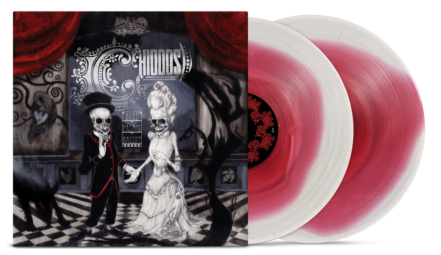 CHIODOS 'BONE PALACE BALLET: GRAND CODA' LIMITED-EDITION CLEAR WITH RED HAZE 2LP – ONLY 300 MADE