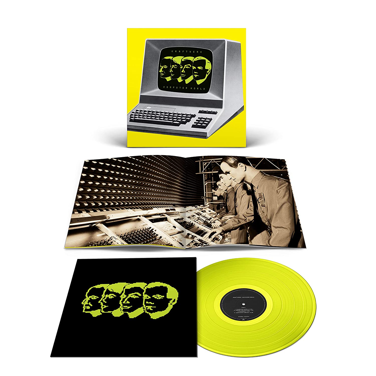 KRAFTWERK 'COMPUTER WORLD' LP (Yellow Vinyl)