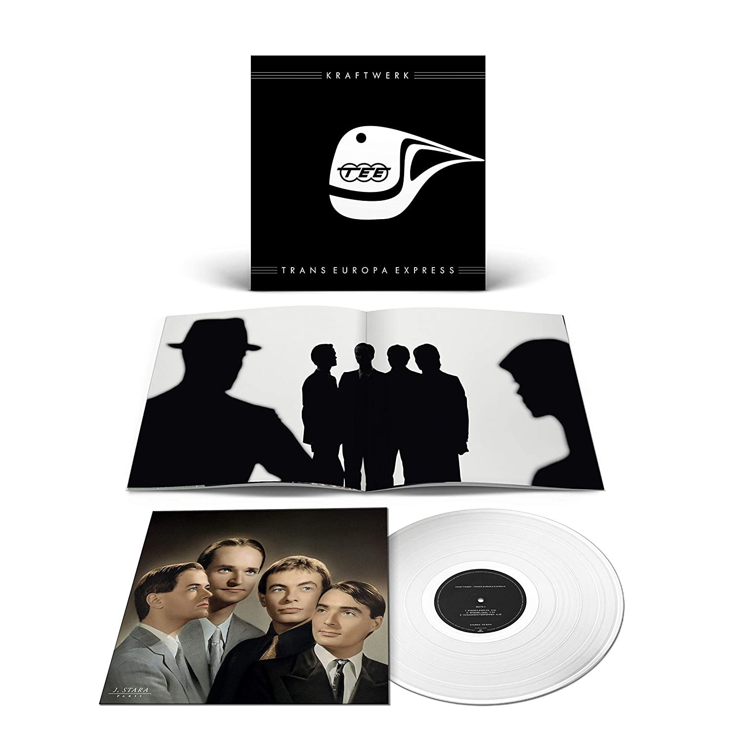 KRAFTWERK 'TRANS-EUROPE EXPRESS' LP (Clear Vinyl)
