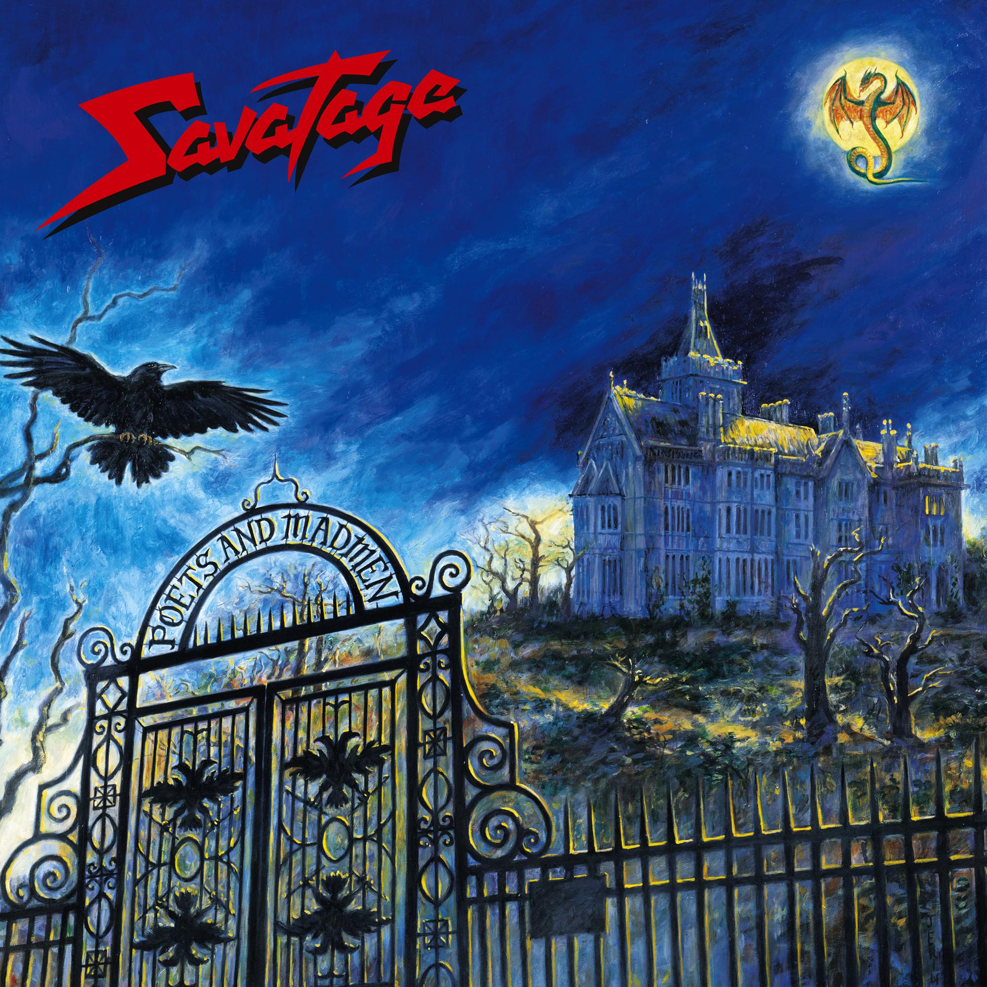 SAVATAGE 'POETS AND MADMEN' LP