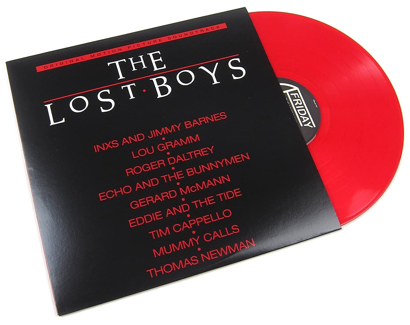THE LOST BOYS SOUNDTRACK LP (Red Vinyl)