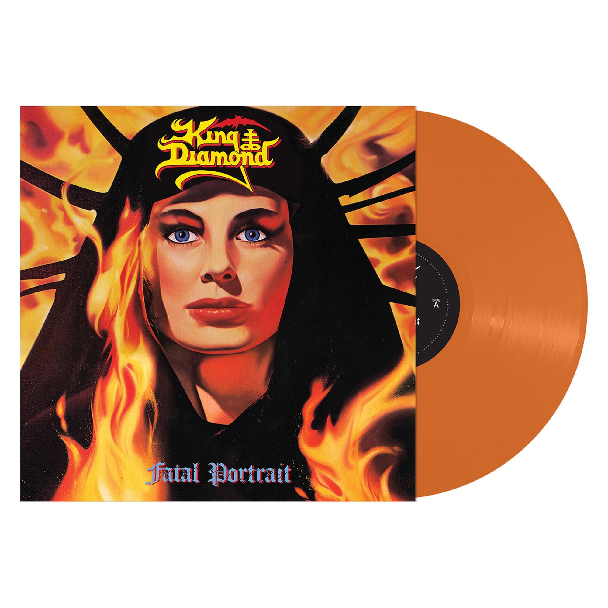 KING DIAMOND 'FATAL PORTRAIT' LP (Opaque Tangerine Vinyl)