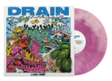 DRAIN ‘LIVING PROOF’ LP (Opaque Purple Vinyl)