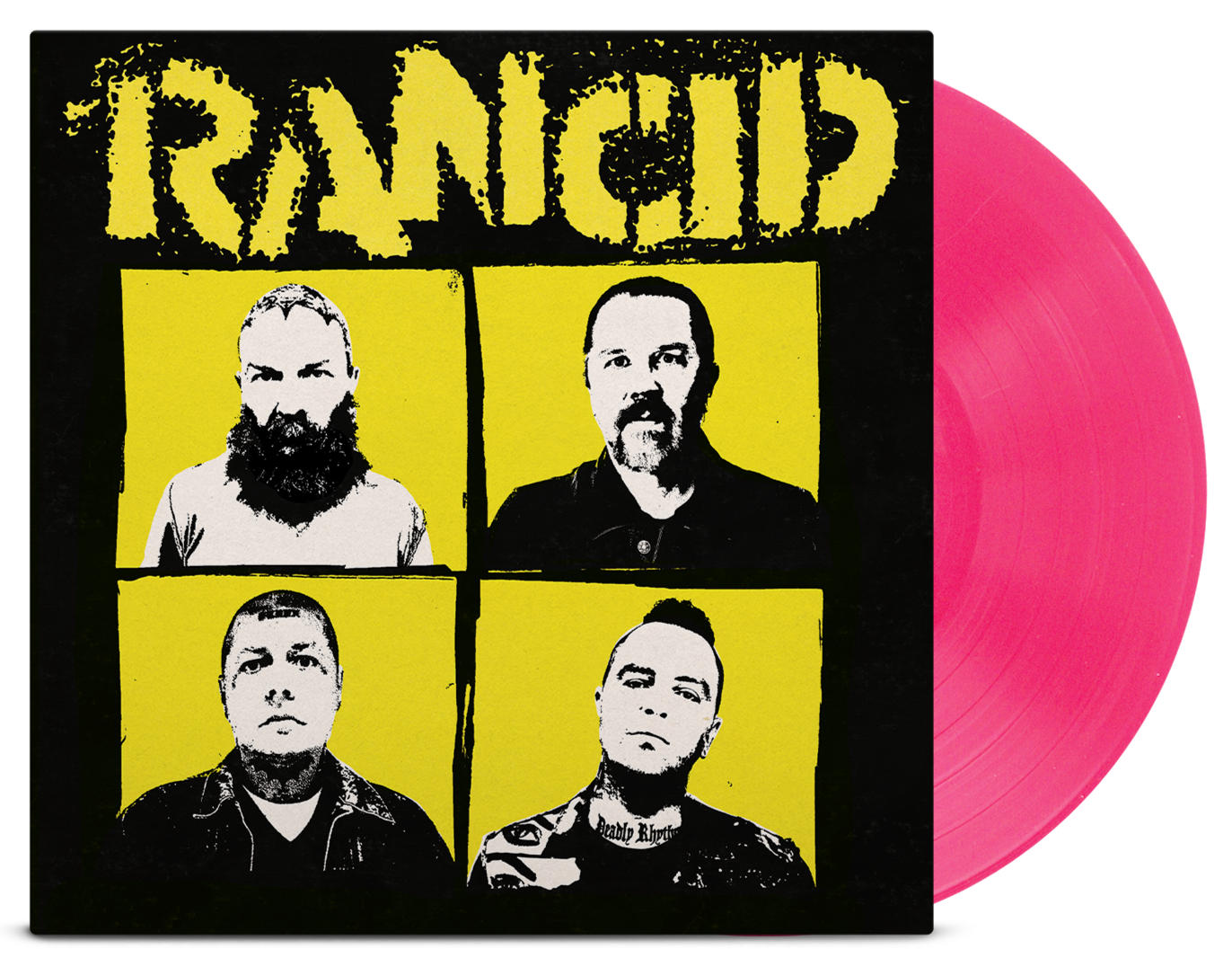 RANCID ‘TOMORROW NEVER COMES’ LP (Limited Edition – Only 500 made, Opaque Neon Pink Vinyl)