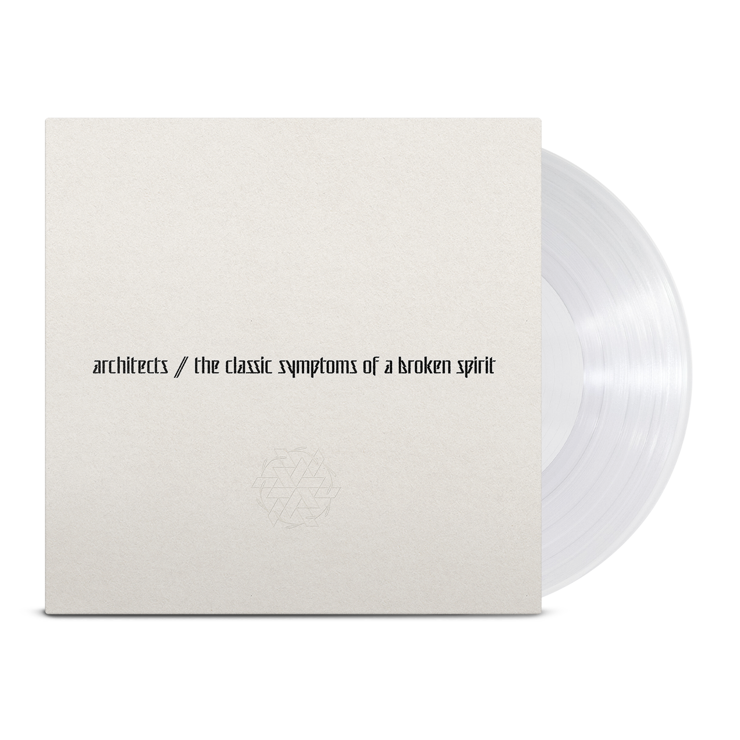 ARCHITECTS ‘THE CLASSIC SYMPTOMS OF A BROKEN SPIRIT’ LP (Limited Edition – Only 500 made, Clear Vinyl)
