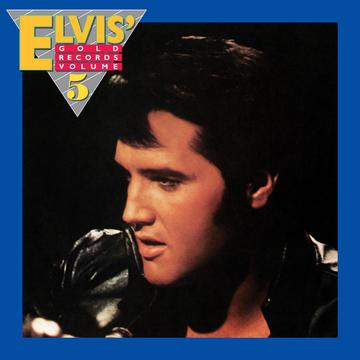 ELVIS PRESLEY 'ELVIS' GOLD RECORDS VOLUME 5' LP (Limited Edition, Translucent Gold Vinyl)