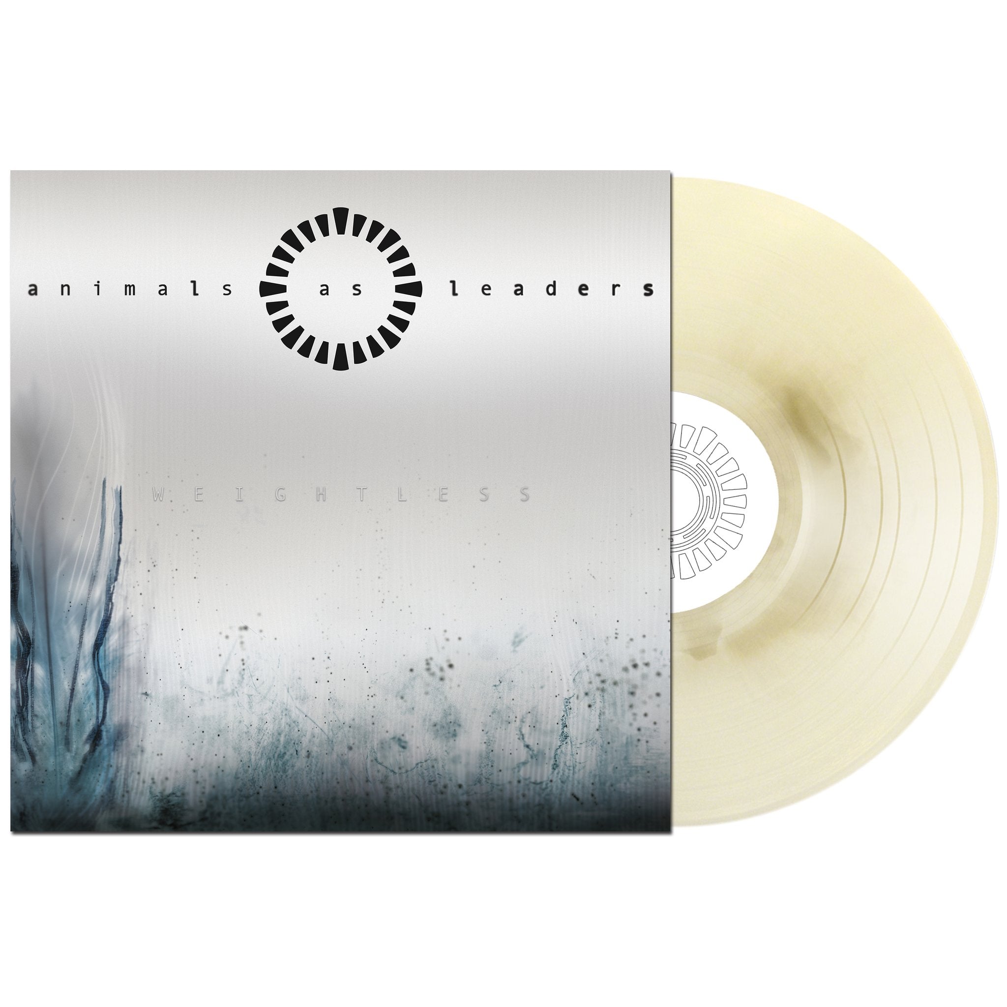 ANIMALS AS LEADERS 'WEIGHTLESS' BONE WHITE/GRAY SWIRL LP