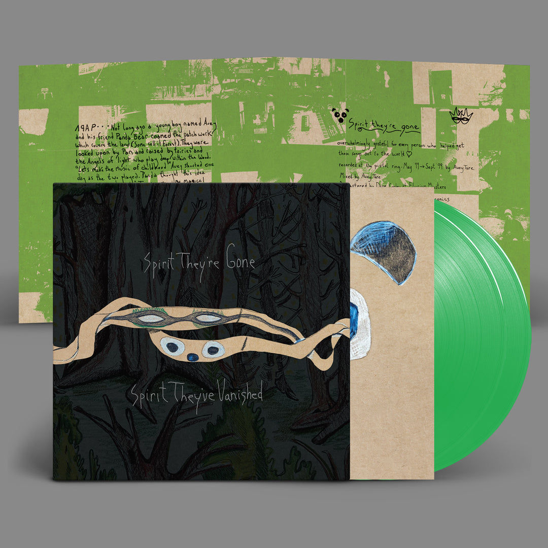 ANIMAL COLLECTIVE 'SPIRIT THEY'RE GONE, SPIRIT THEY'VE VANISHED' 2LP (Remastered 2023 Edition, Green Grass Vinyl)