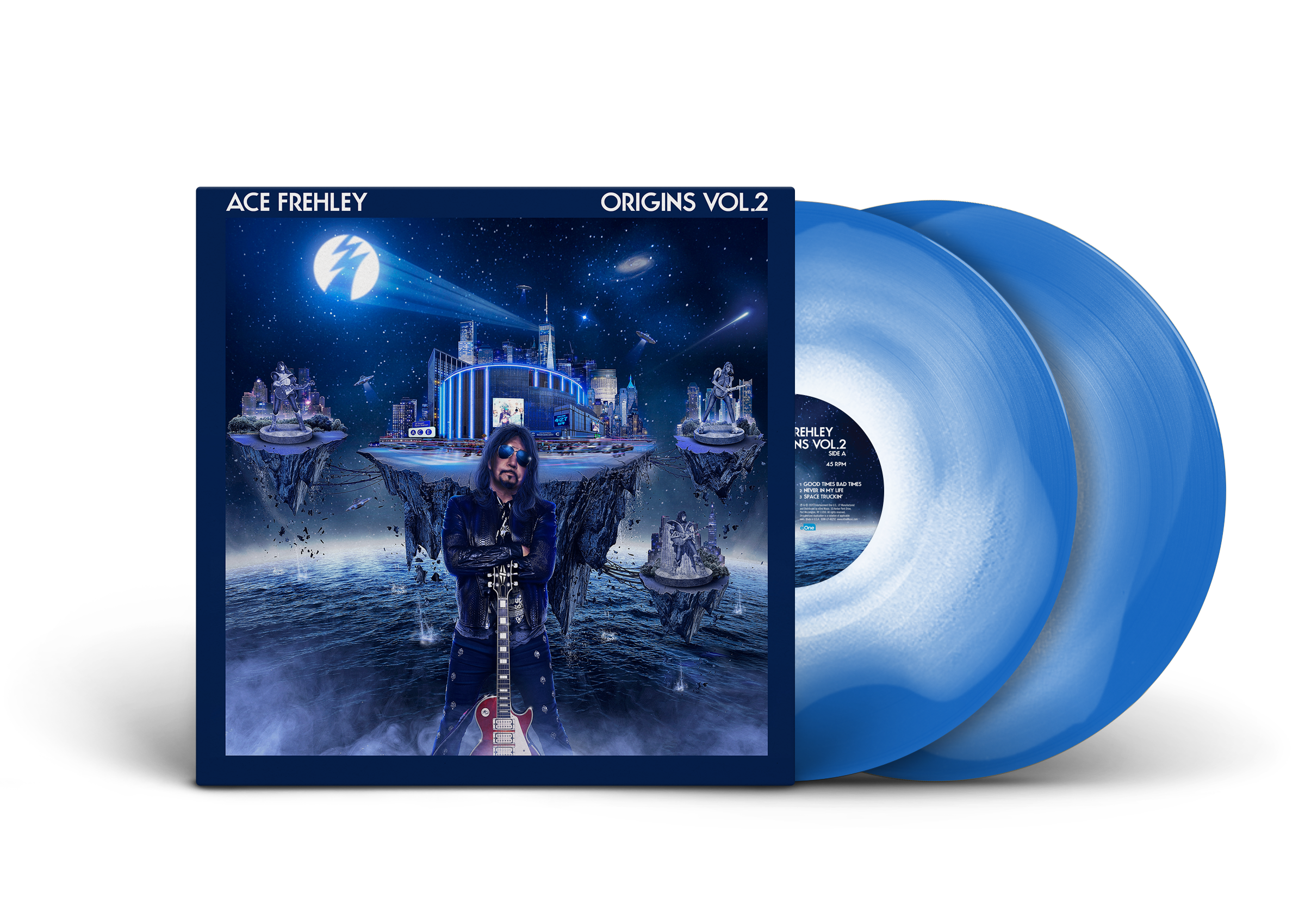 ACE FREHLEY 'ORIGINS VOL. 2' 2LP (Blue/White Vinyl)