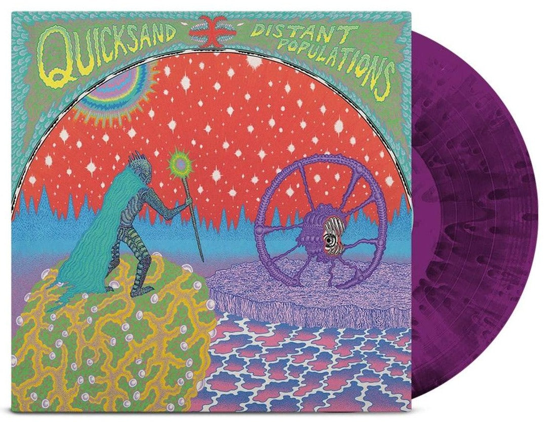 QUICKSAND 'DISTANT POPULATIONS' LP (Purple Cloudy Vinyl)
