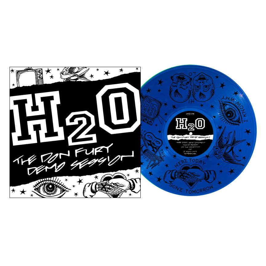 H2O 'THE DON FURY DEMO SESSION' 12" EP (Blue Vinyl)