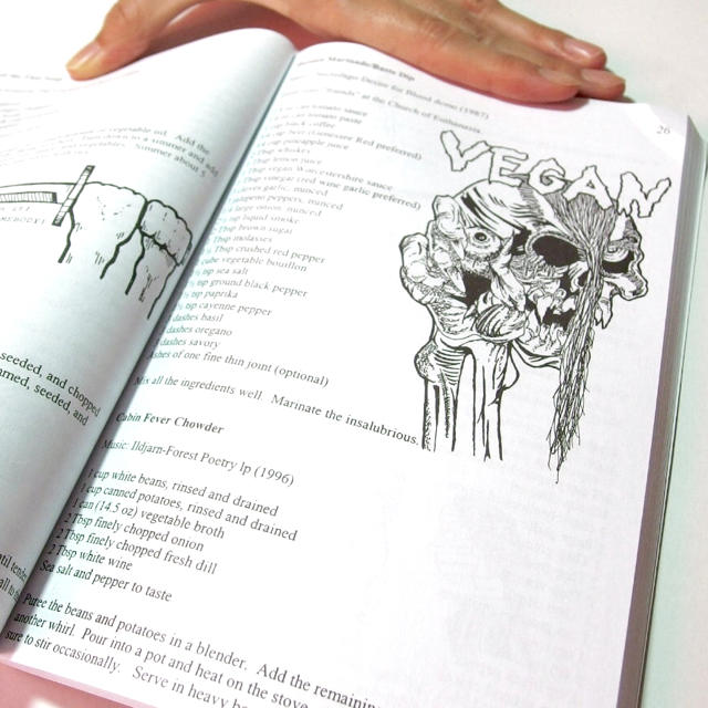 PLEASE DON'T FEED THE BEARS: A HEAVY METAL VEGAN COOKBOOK BOOK